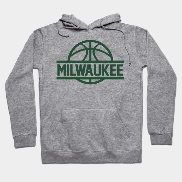 Milwaukee Basketball Hoodie by CasualGraphic